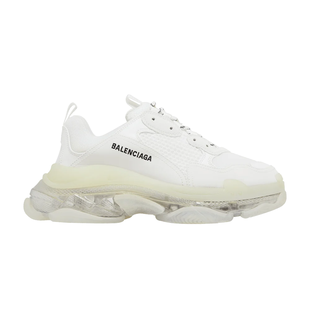 Кроссовки Balenciaga Triple S Sneaker 'Clear Sole - White'