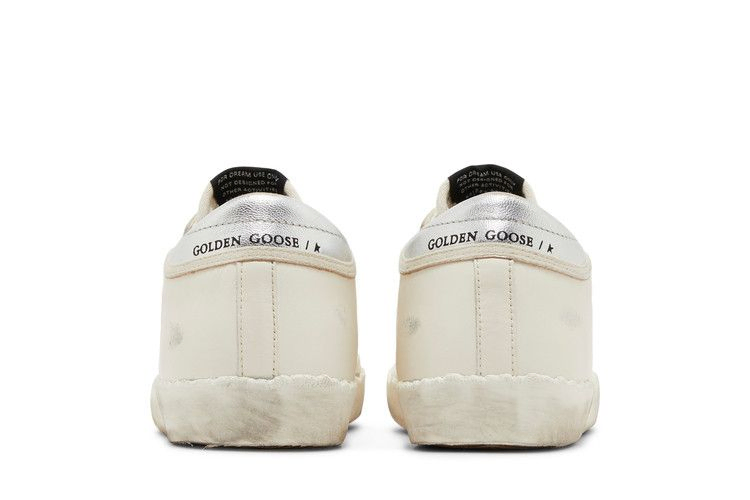 Кроссовки Golden Goose Wmns Superstar 'White Silver Glitter'