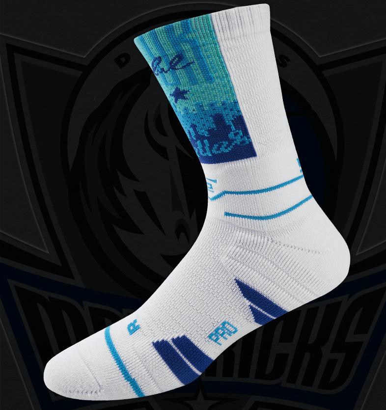Спортивные носки Ehot Supernova Mavericks Doncic Crew Socks