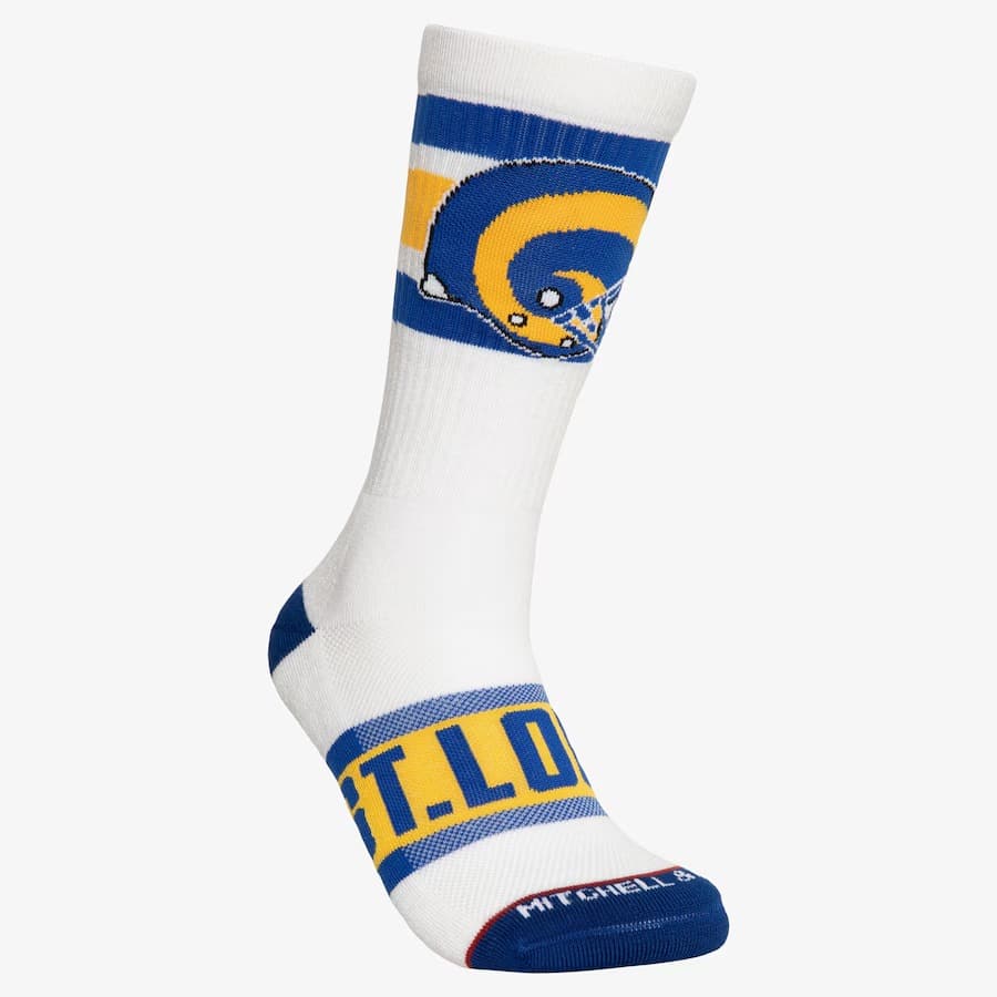 Спортивные носки Mitchell & Ness St. Louis Rams Hail Mary Crew Socks