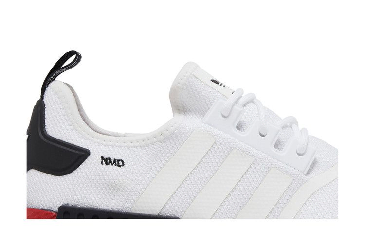 Кроссовки adidas NMD_R1 'White Black Red'