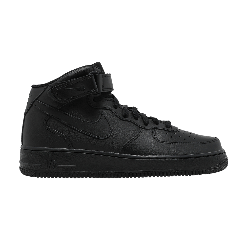 Кроссовки Nike Air Force 1 Mid '07 'Triple Black'