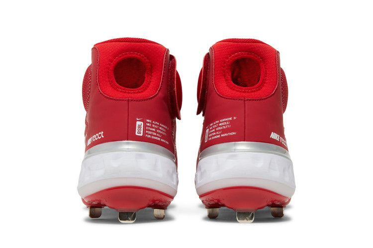 Кроссовки Nike Alpha Huarache Elite 3 Mid 'University Red'