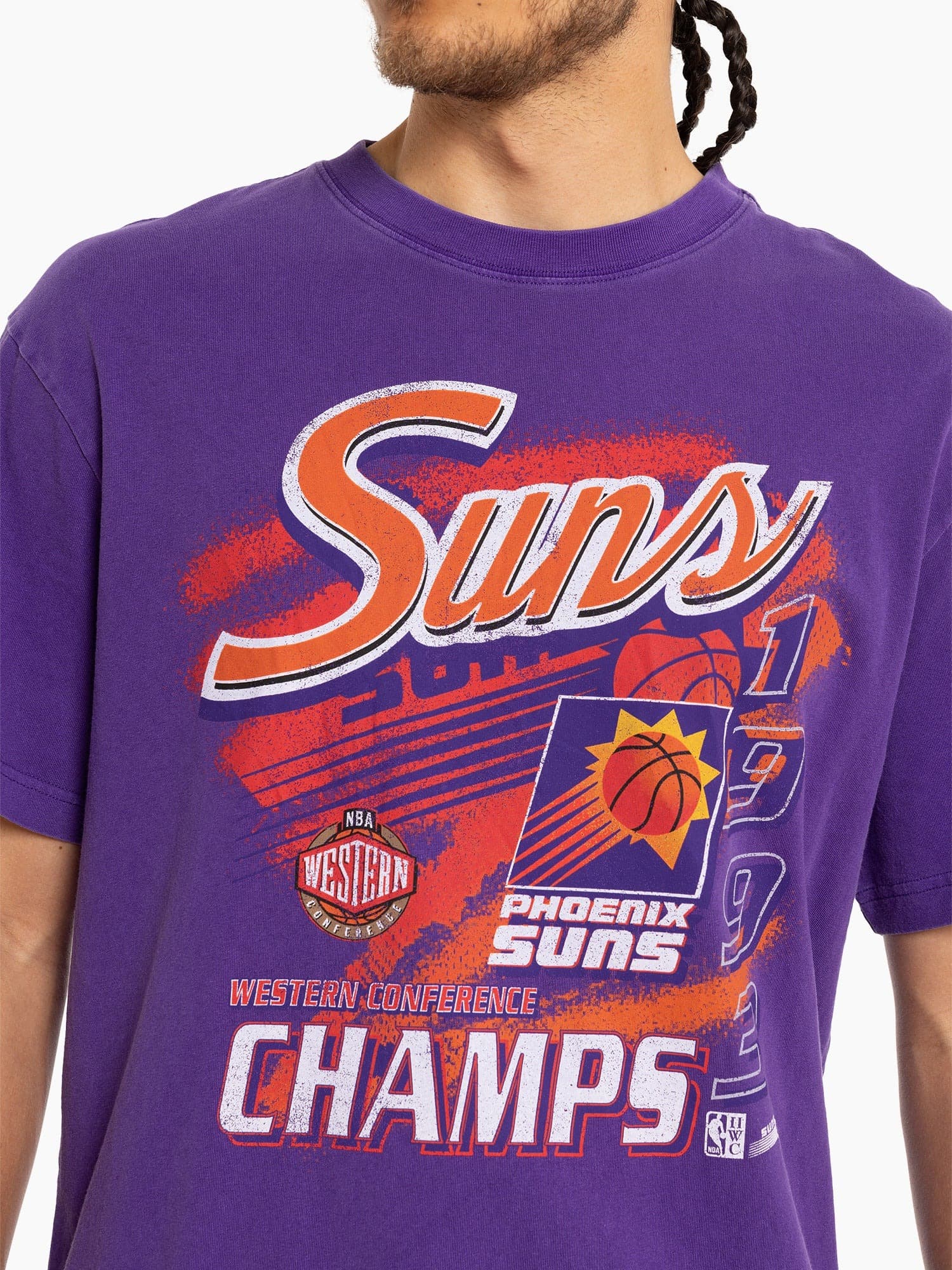 Футболка Mitchell & Ness Phoenix Suns Script Conference Champs Vintage NBA T-Shirt