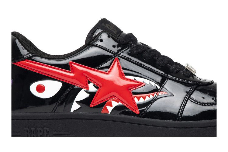 Кроссовки Bapesta Low 'Black Shark Face'
