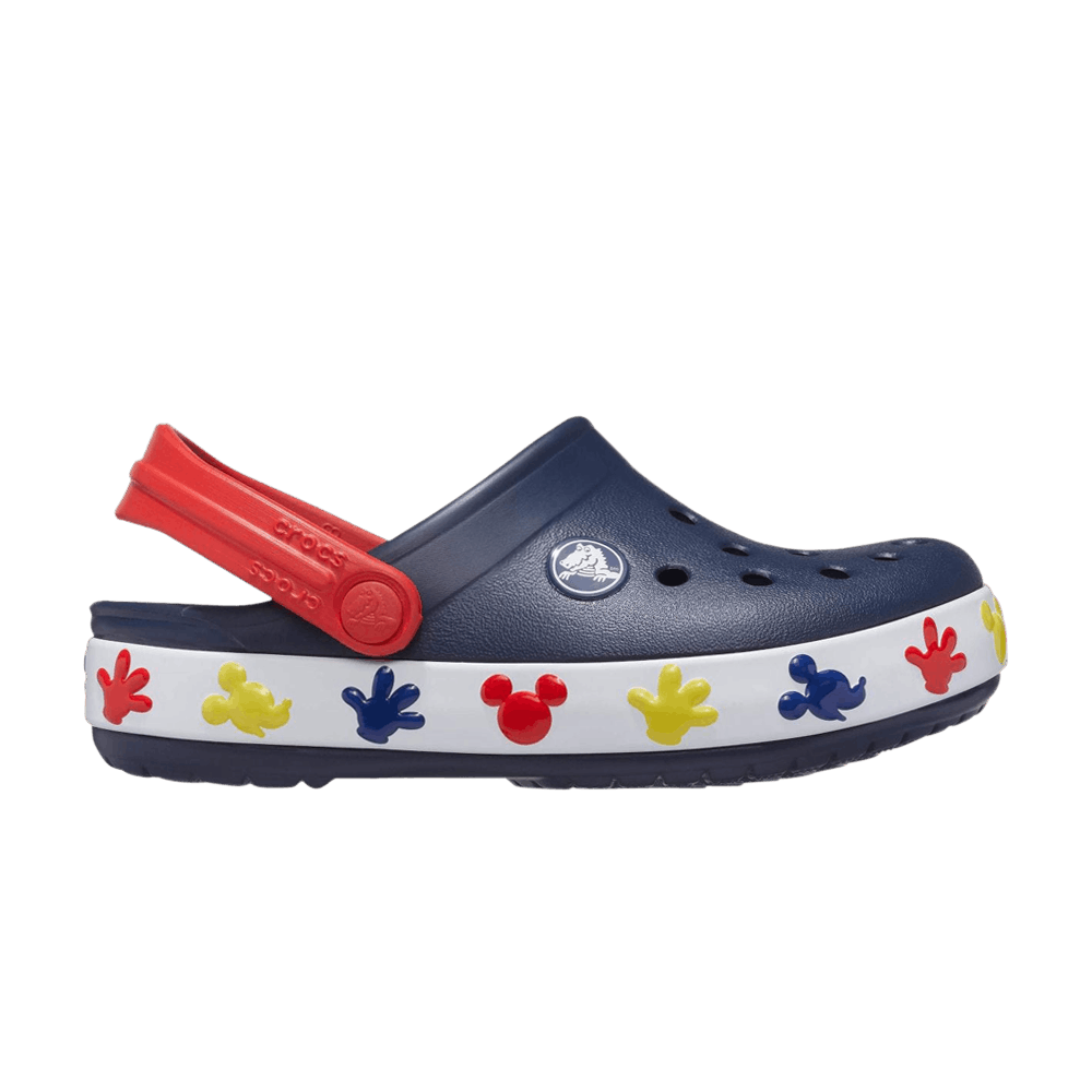 Кроссовки Crocs Disney x Classic Clog Toddler 'Fun Lab Mickey Lights - Navy'