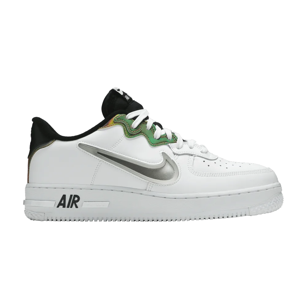 Krossovki-Nike-Air-Force-1-React-White-Iridescent