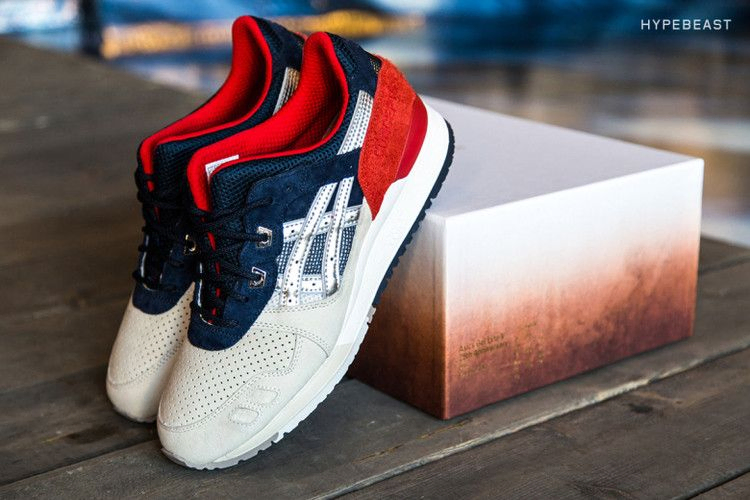 Кроссовки ASICS Concepts x Gel Lyte 3 'Boston Tea Party' Special Box