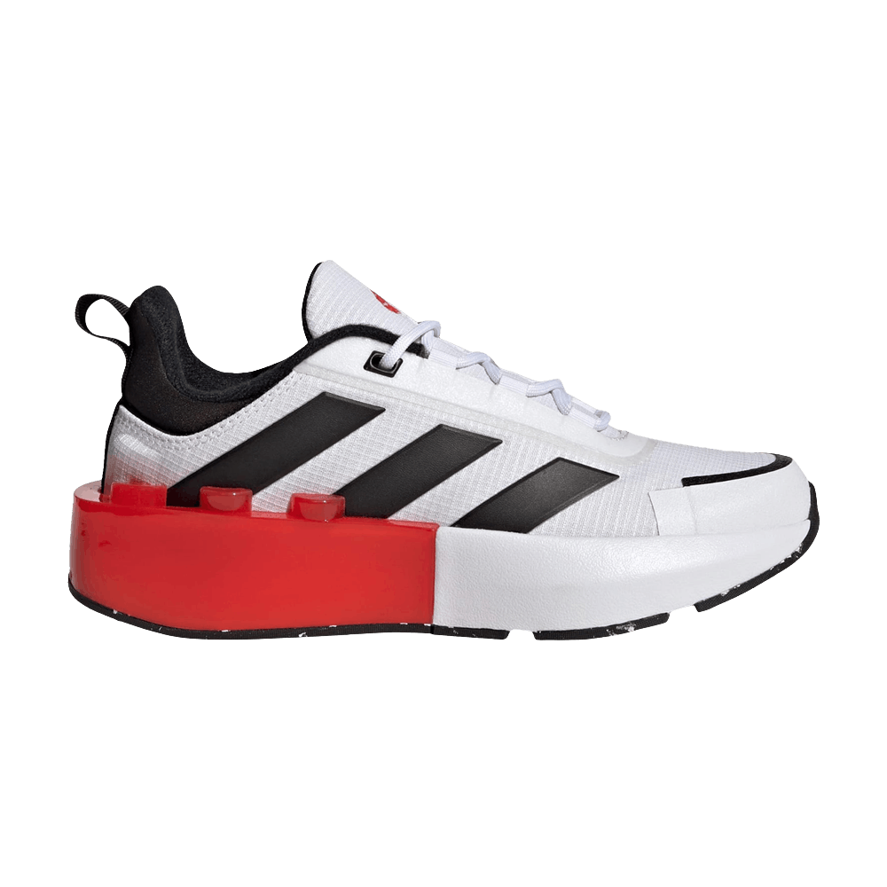 Кроссовки LEGO x adidas Tech Runner J 'White Black Red'