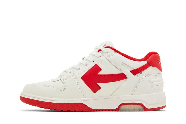 Кроссовки Off-White Out of Office 'White Red' 2024