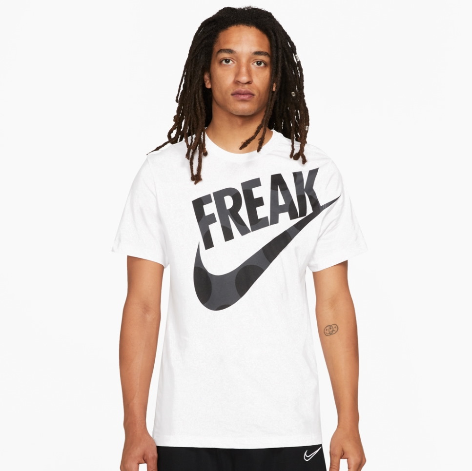 Футболка Nike Giannis Antetokounmpo Freak Logo T-Shirt White