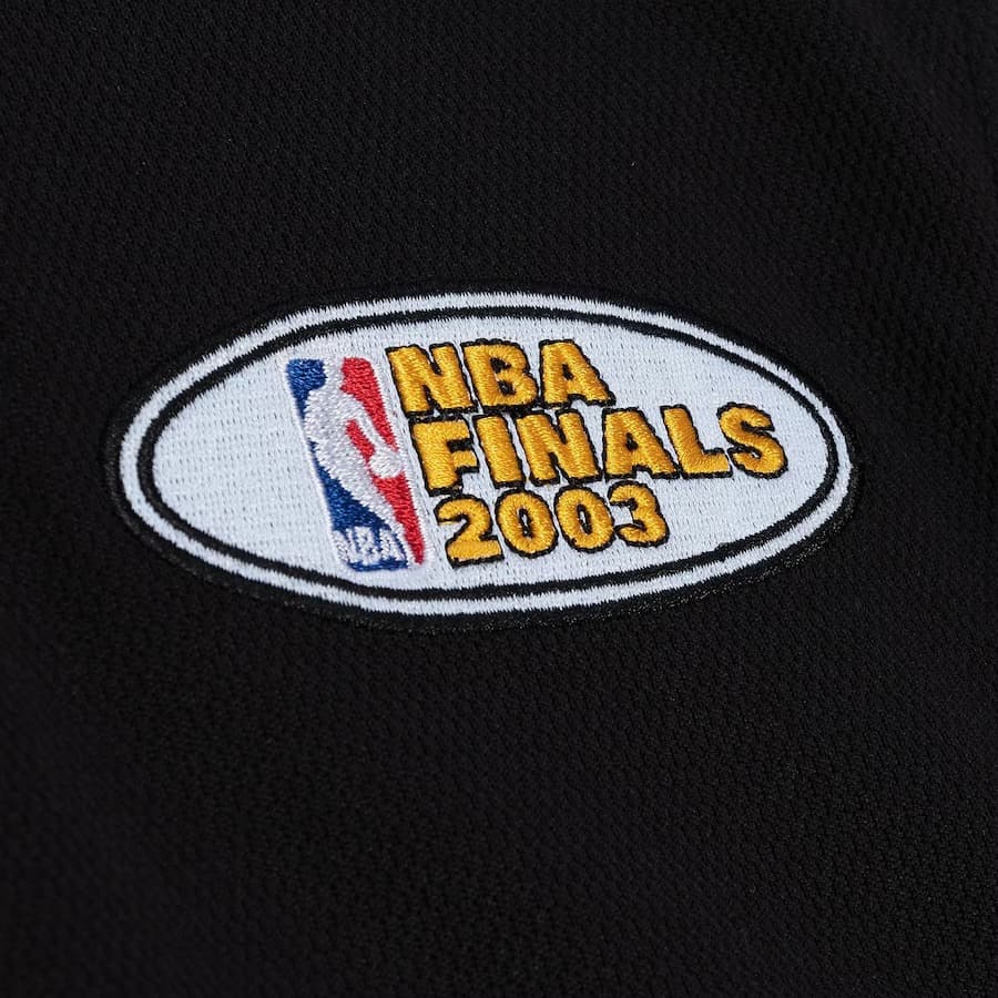 Майка Mitchell & Ness Black San Antonio Spurs 2002-03 Authentic Sleeveless Shooting Shirt