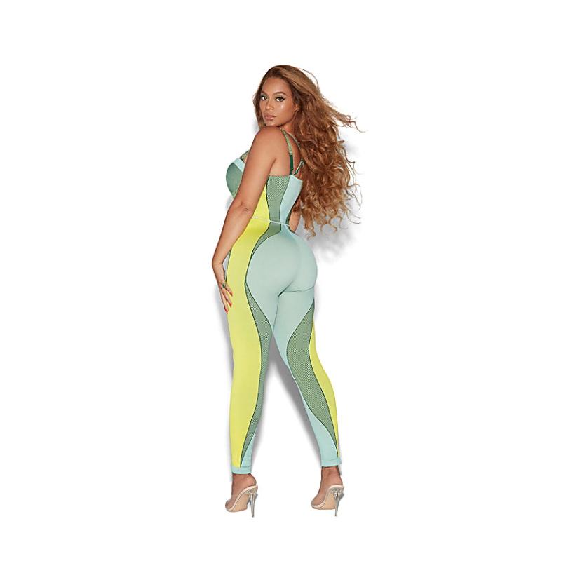 Комбинезон adidas Ivy Park Knit Catsuit Green Tint/Dark Green/Yellow Tint