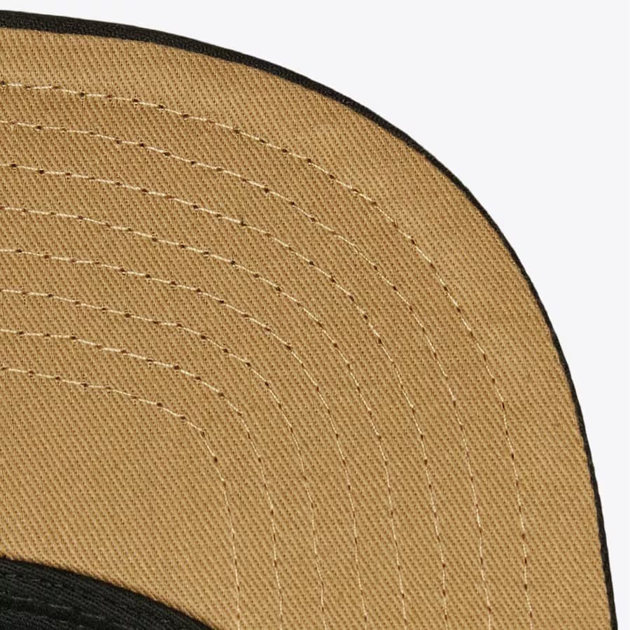 Бейсболка Mitchell & Ness Black Vegas Golden Knights 7.0 Big Face Snapback Hat