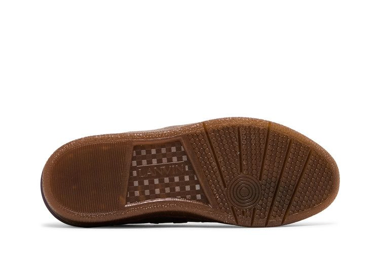 Кроссовки Lanvin Clay Low 'Translucent Sole - Burgundy Green'