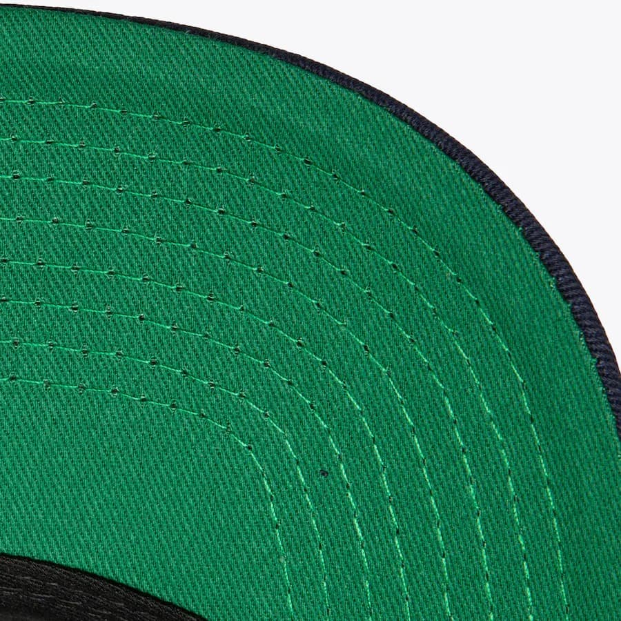 Бейсболка Mitchell & Ness Navy Pittsburgh Penguins Team Seal Trucker Adjustable Hat