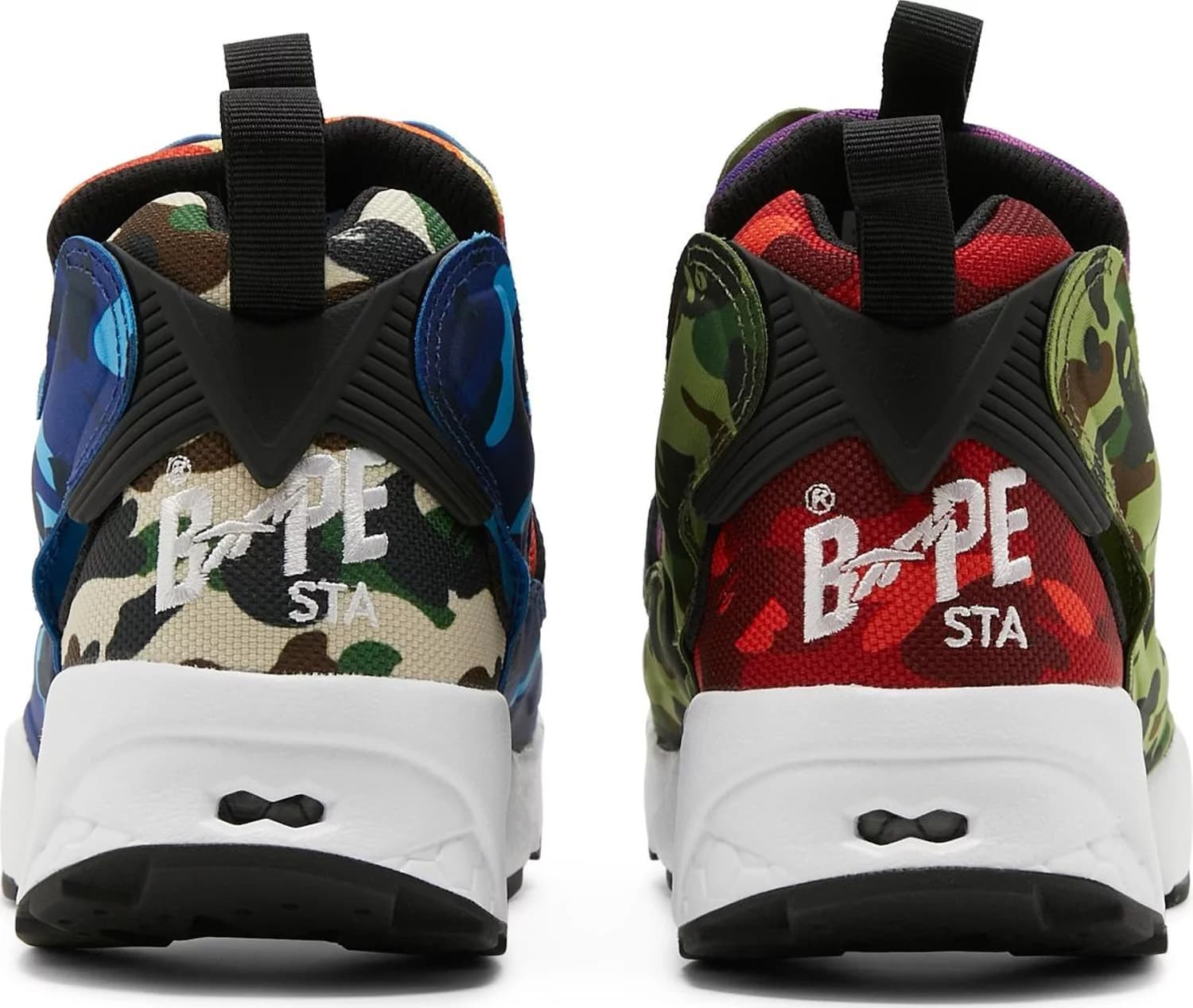 Кроссовки BAPE x Reebok InstaPump Fury OG Multi Camo