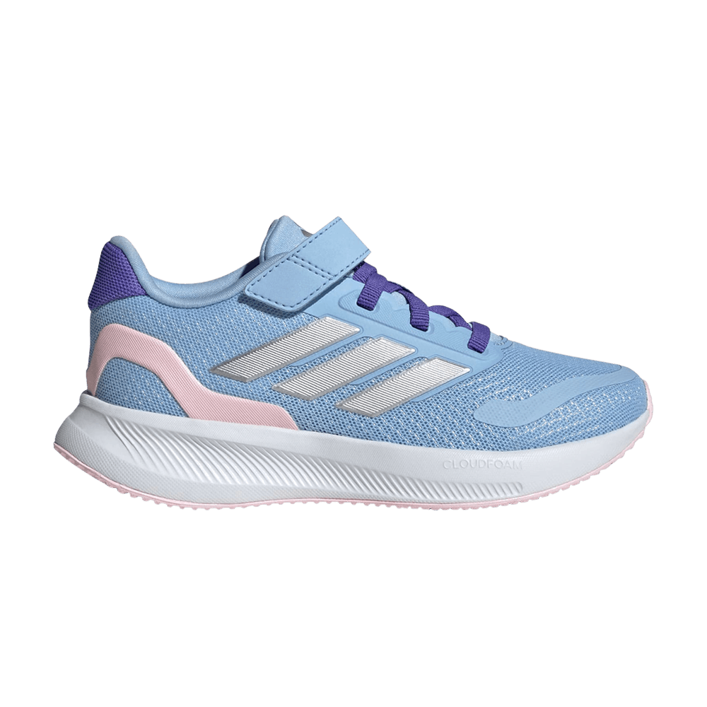 Кроссовки Adidas Runfalcon 5 C 'Glow Blue Silver Pink'