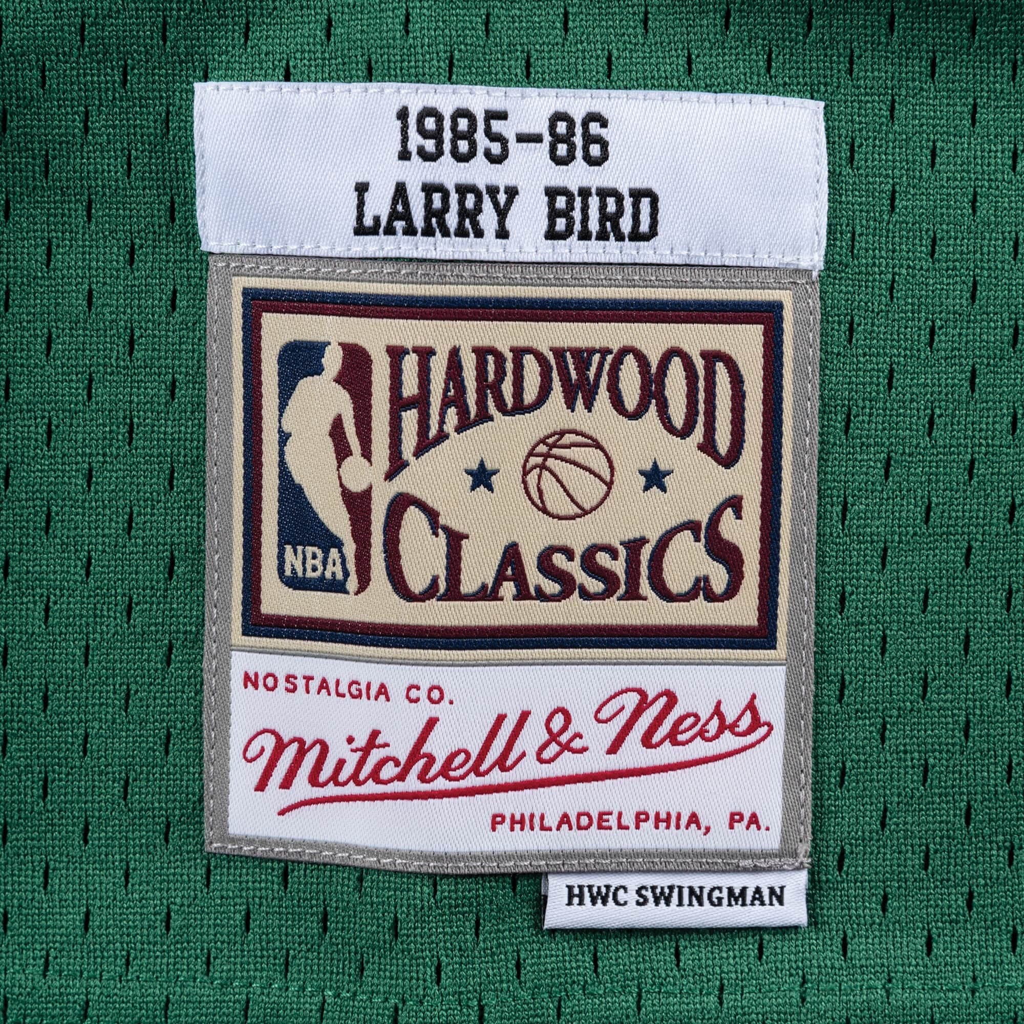 1985-86-Boston-Celtics-Larry-Bird-33-Swingman-Hardwood-Classic-Green-Jersey-7