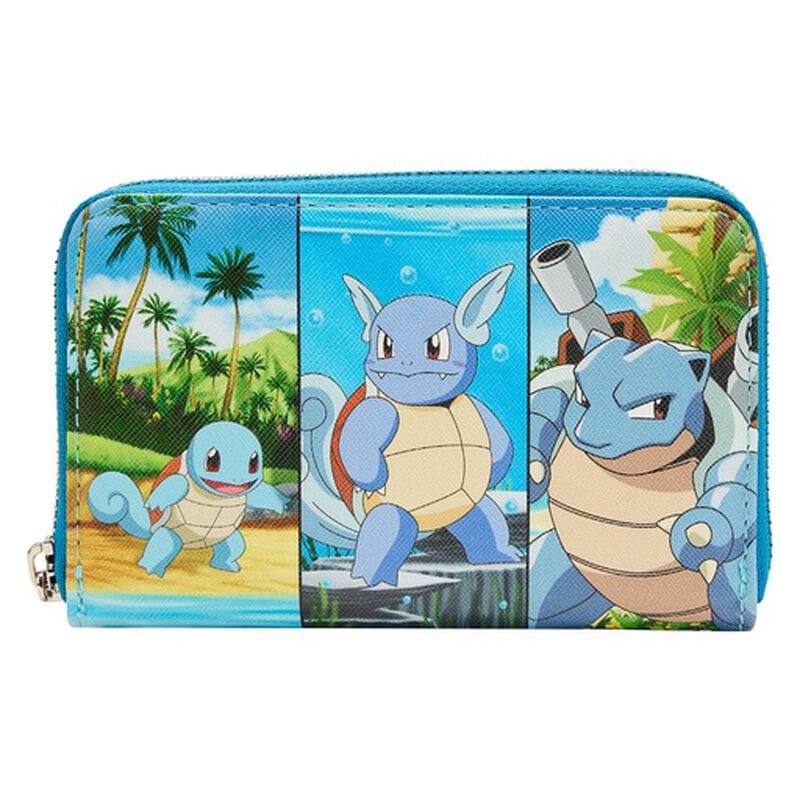 Кошелёк Pokémon Squirtle Evolution Zip Around Wallet