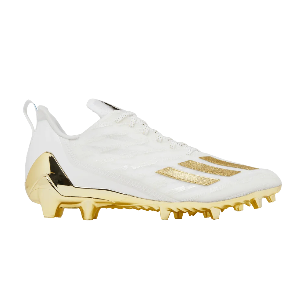 Krossovki-adidas-Adizero-Cleats-White-Gold-Metallic