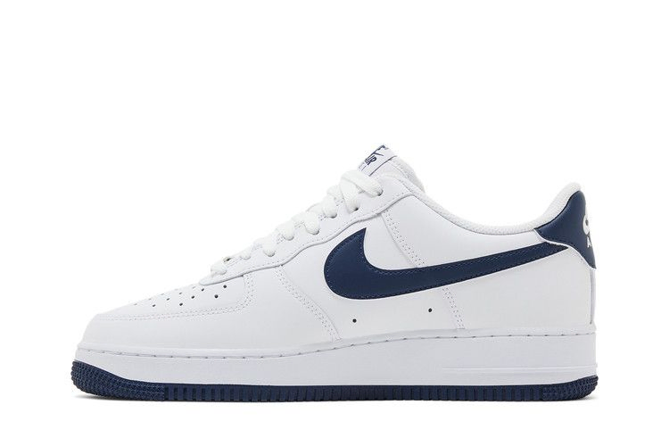 Кроссовки Nike Air Force 1 '07 'White Midnight Navy'