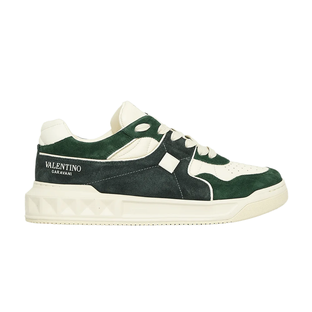 Krossovki-Valentino-One-Stud-Low-Green