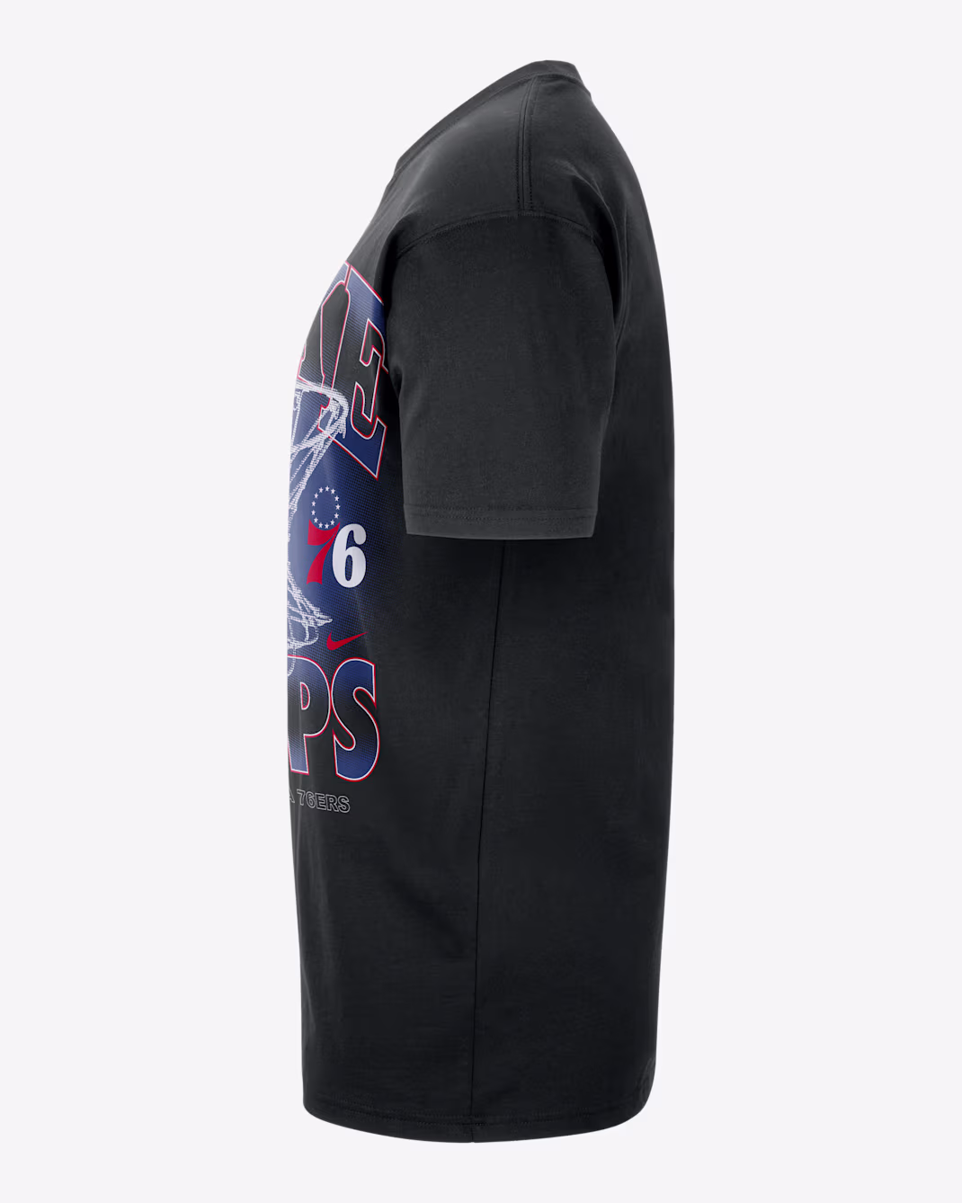 Мужская футболка Nike NBA Max90 Philadelphia 76ers Courtside Black