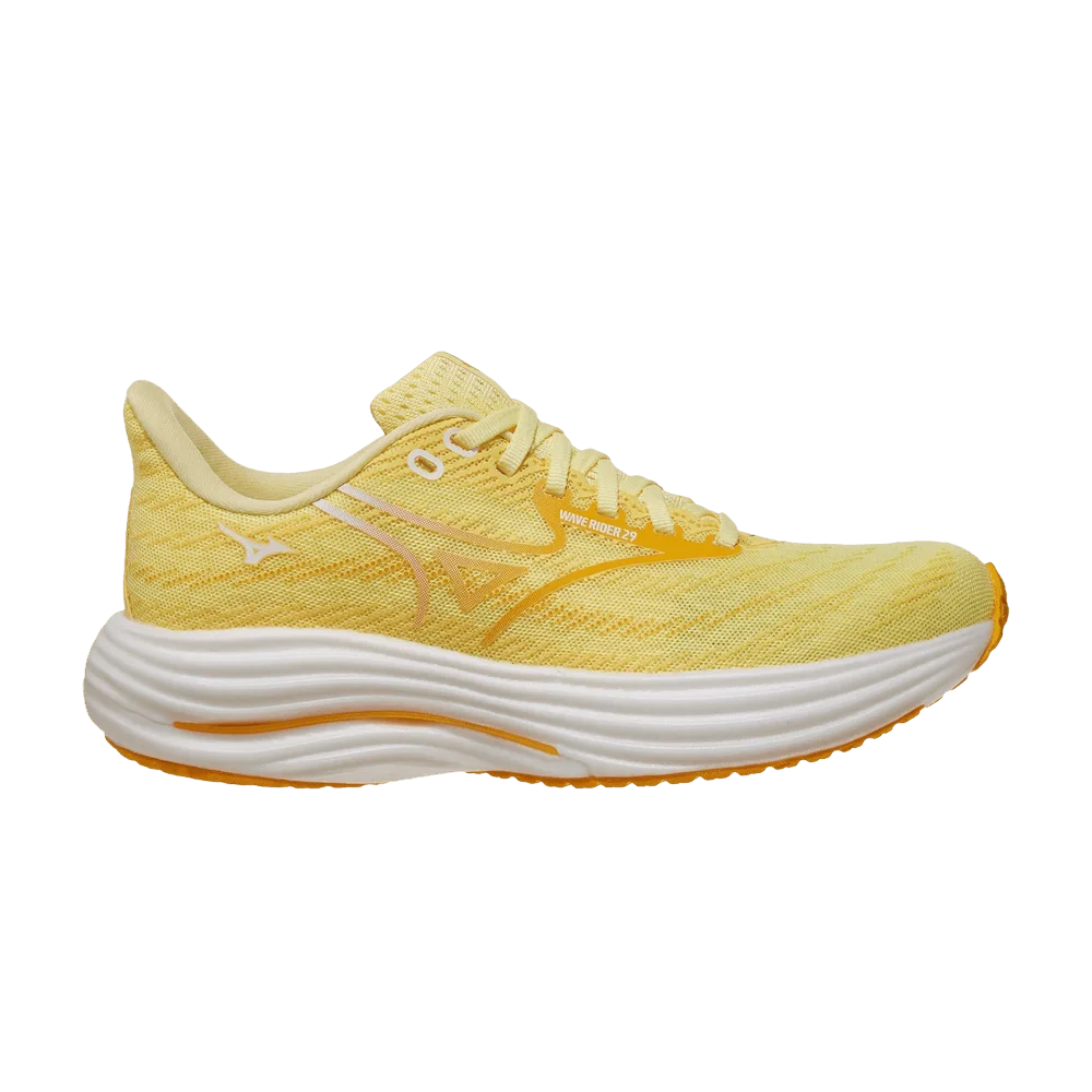 Krossovki-Mizuno-Wmns-Wave-Rider-29-Yellow-White