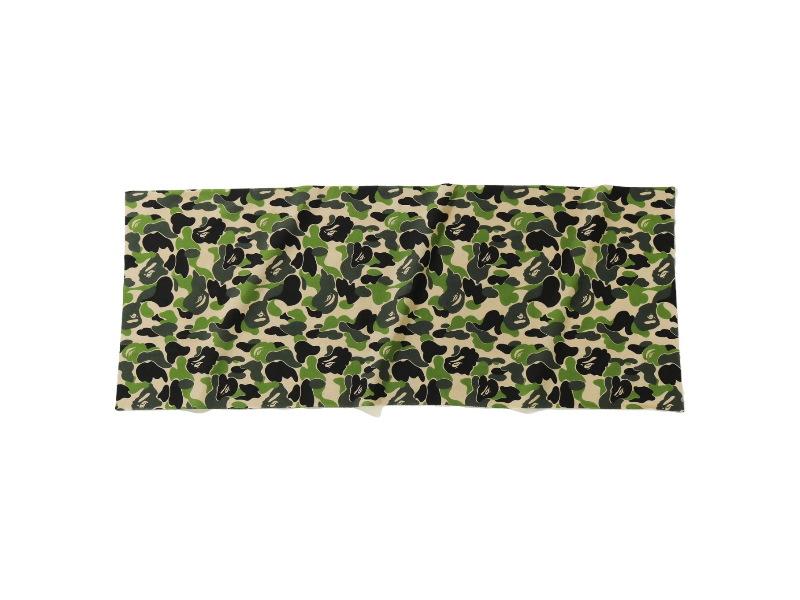 BAPE-ABC-Camo-Tenugui-Green-1