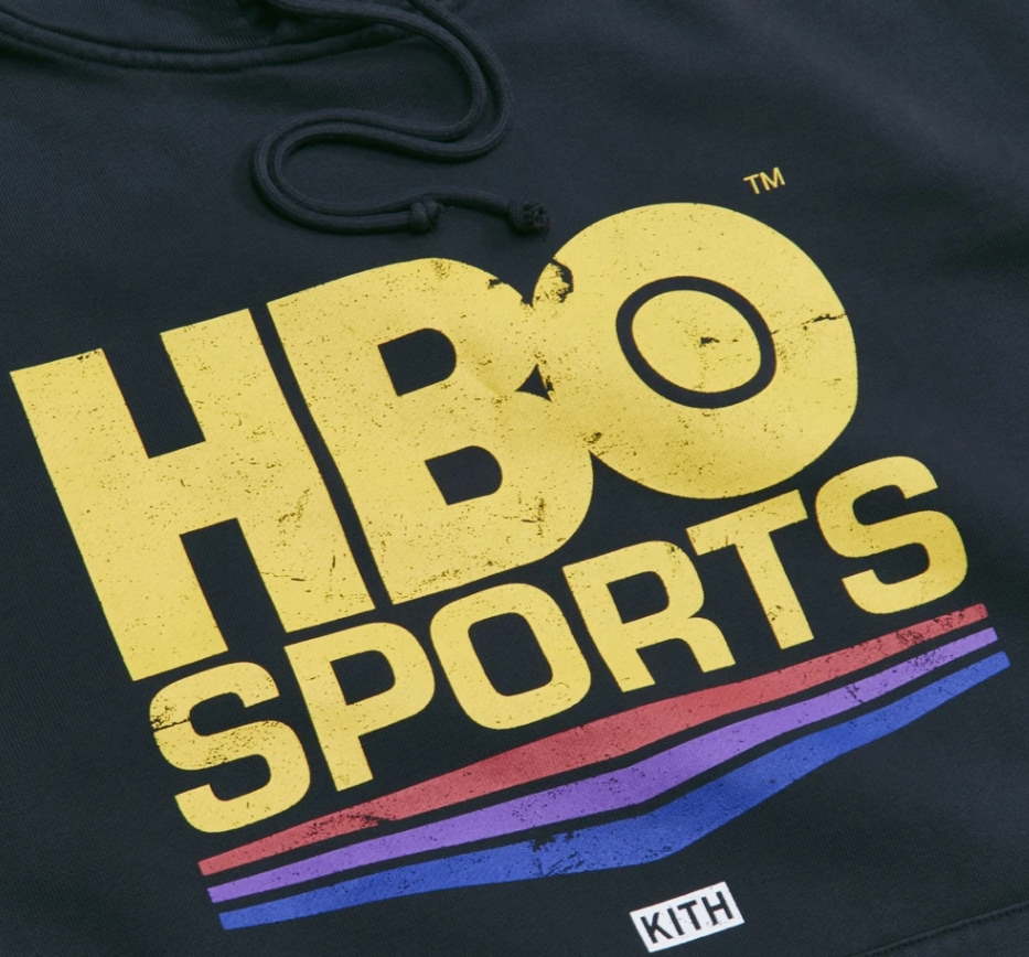 Худи HBO Sports x Kith Vintage Hoodie Black