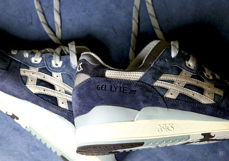 Кроссовки ASICS J Crew x Gel Lyte 3 'Blue Ribbon'