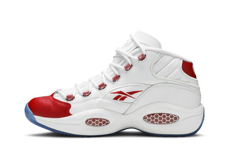 Кроссовки Reebok Question Mid 'White Pearlized Red'