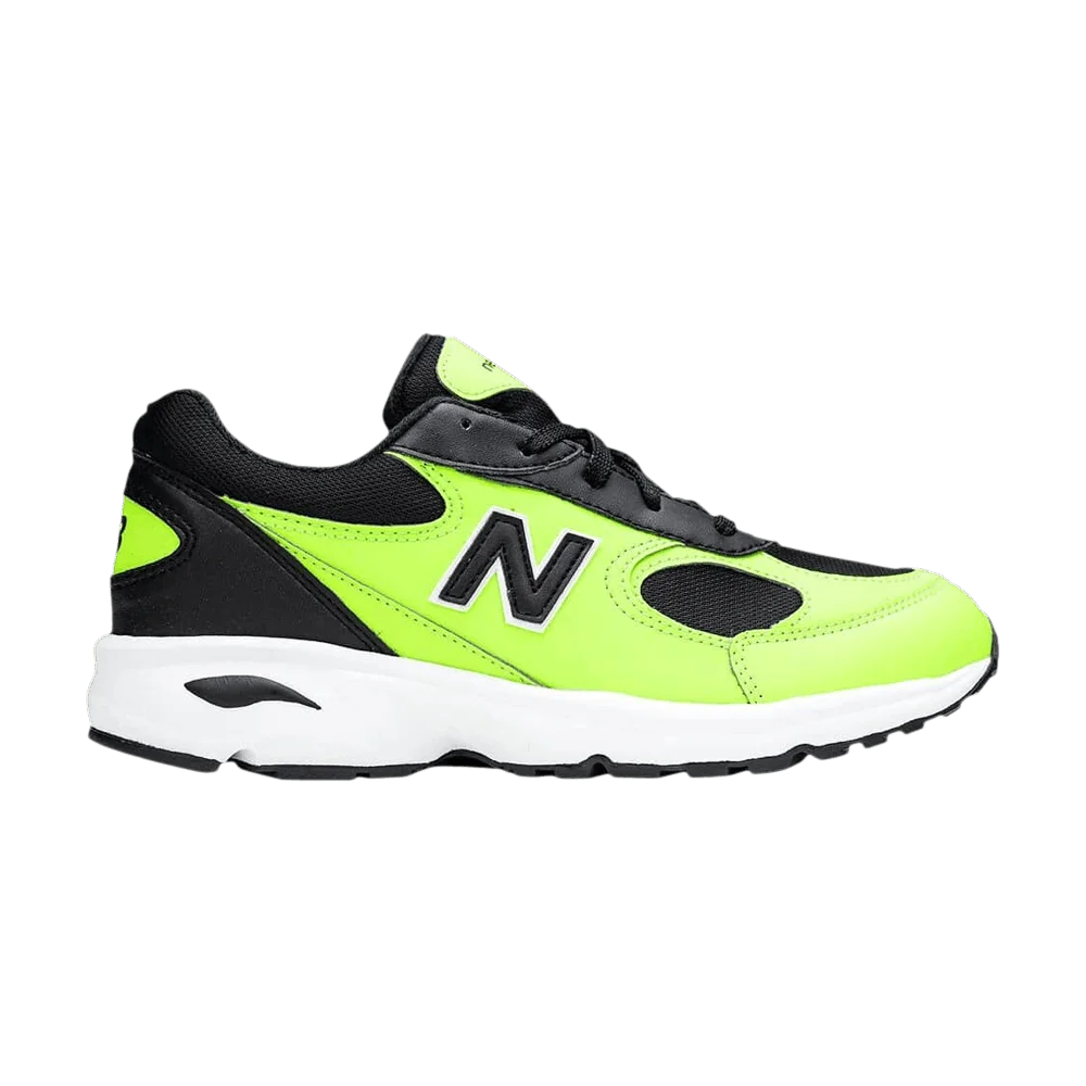 Krossovki-New-Balance-498-Kids-Lime-Green-Black