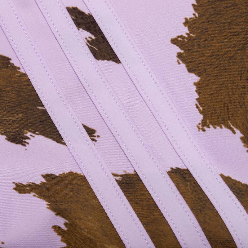 Тайтсы adidas Ivy Park Cow-Print Tights AOP Cow Hide/Purple Glow
