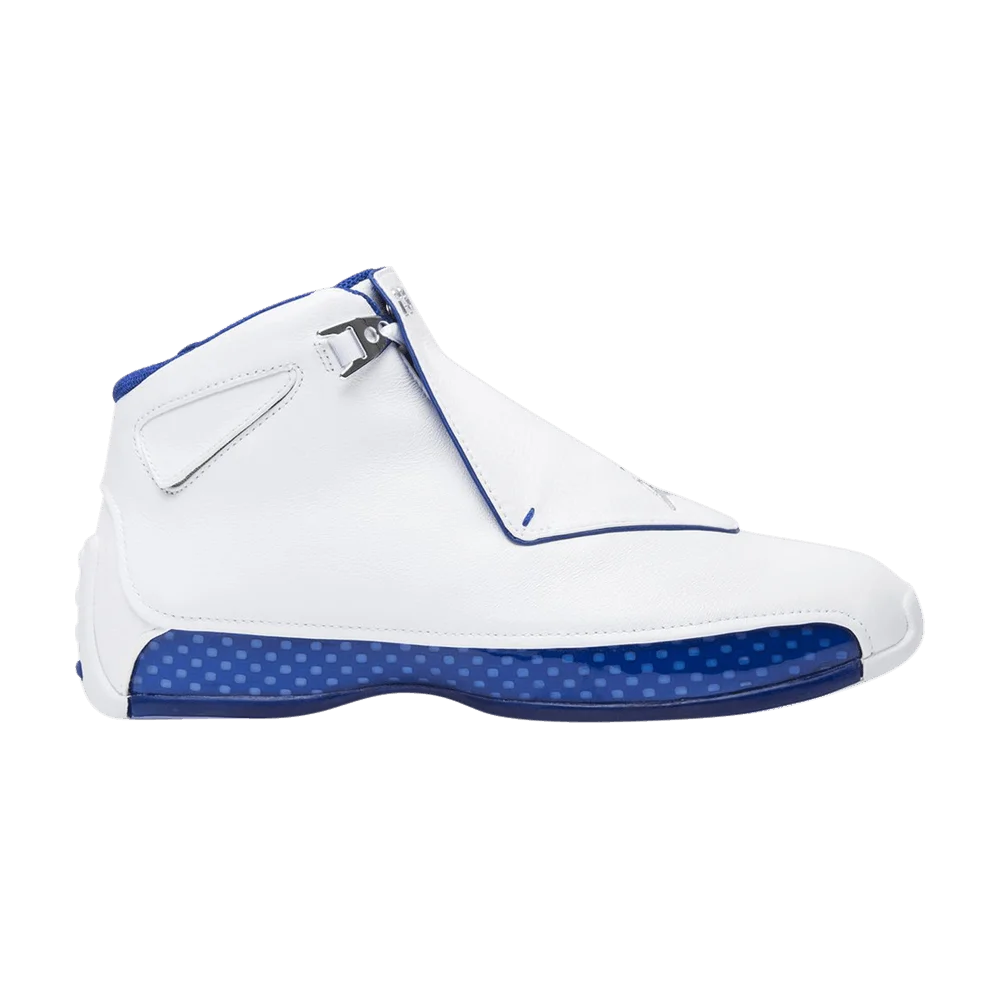 Кроссовки Air Jordan 18 Retro 'White Sport Royal' Sample