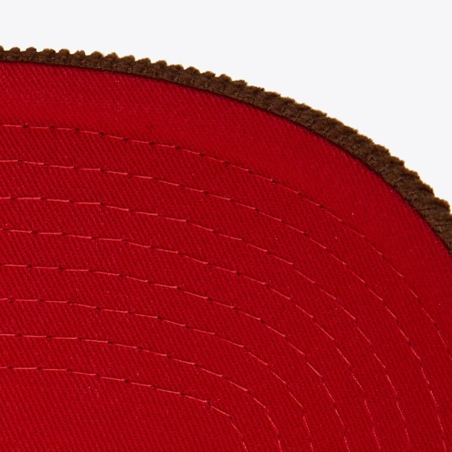 Mitchell-Ness-Denim-Brown-Detroit-Red-Wings-Corduroy-D-Stressed-Pro-Snapback-Hat-2