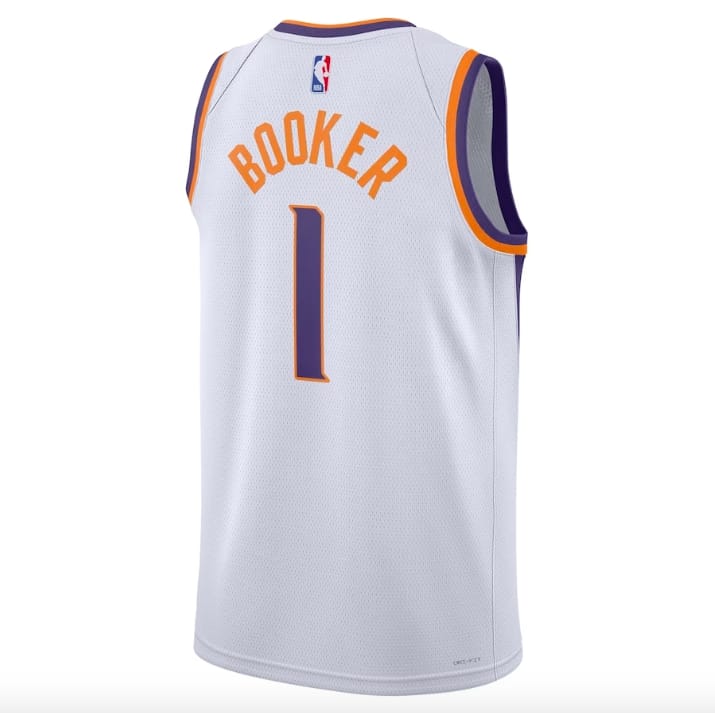 2022-23-Phoenix-Suns-1-Devin-Booker-Swingman-Association-White-Jersey-3
