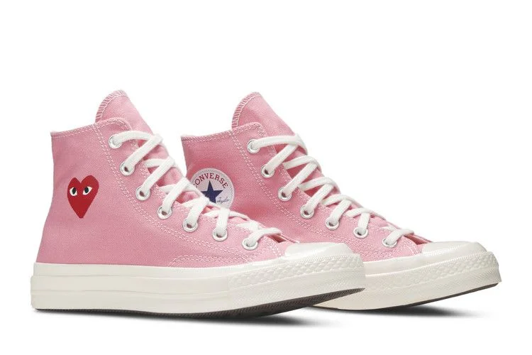 Krossovki-Comme-des-Garcons-PLAY-x-Converse-Chuck-70-High-Bright-Pink-7