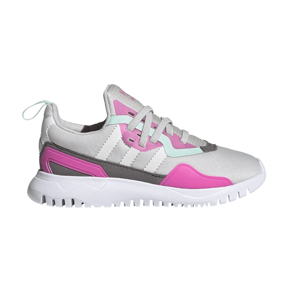 Krossovki-Adidas-Flex-J-Grey-Screaming-Pink