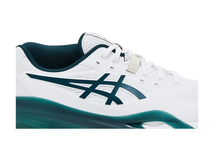 Кроссовки ASICS Gel Resolution X 'White Saxon Green'