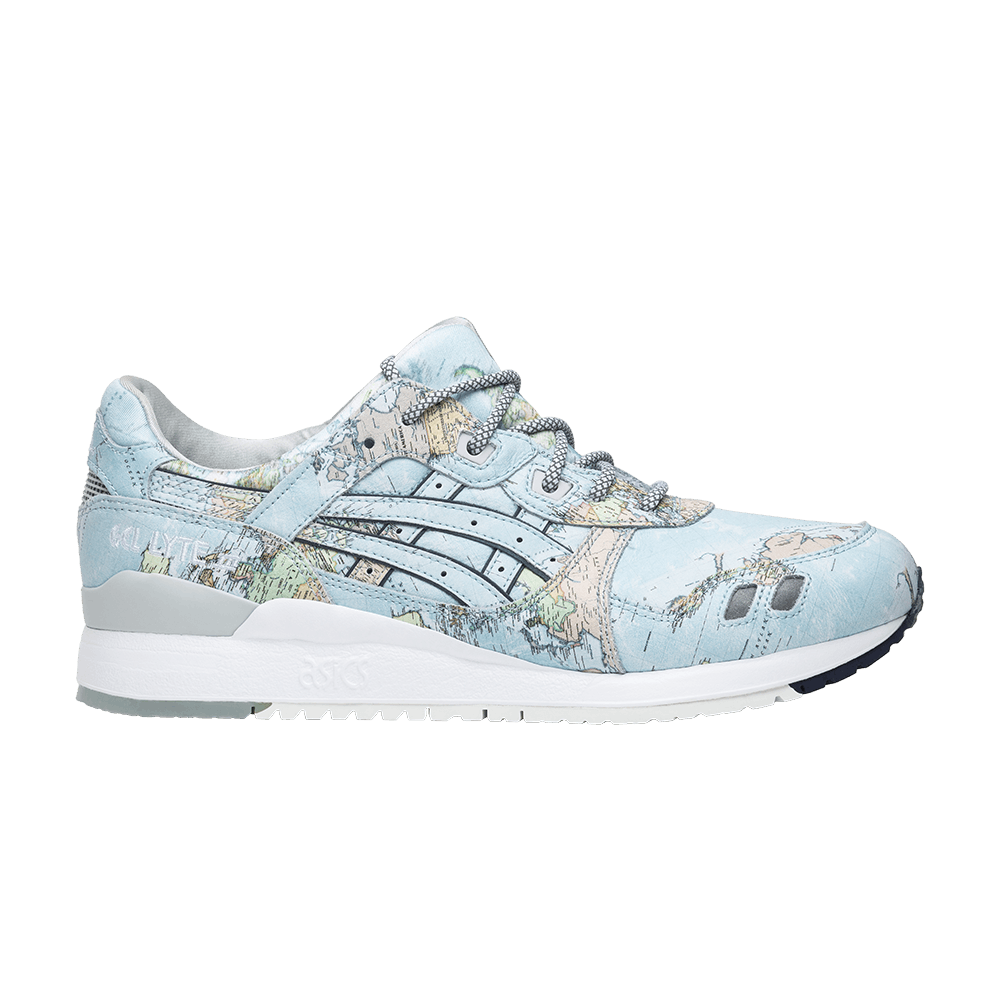 Кроссовки ASICS Atmos x Gel Lyte 3 'World Map'