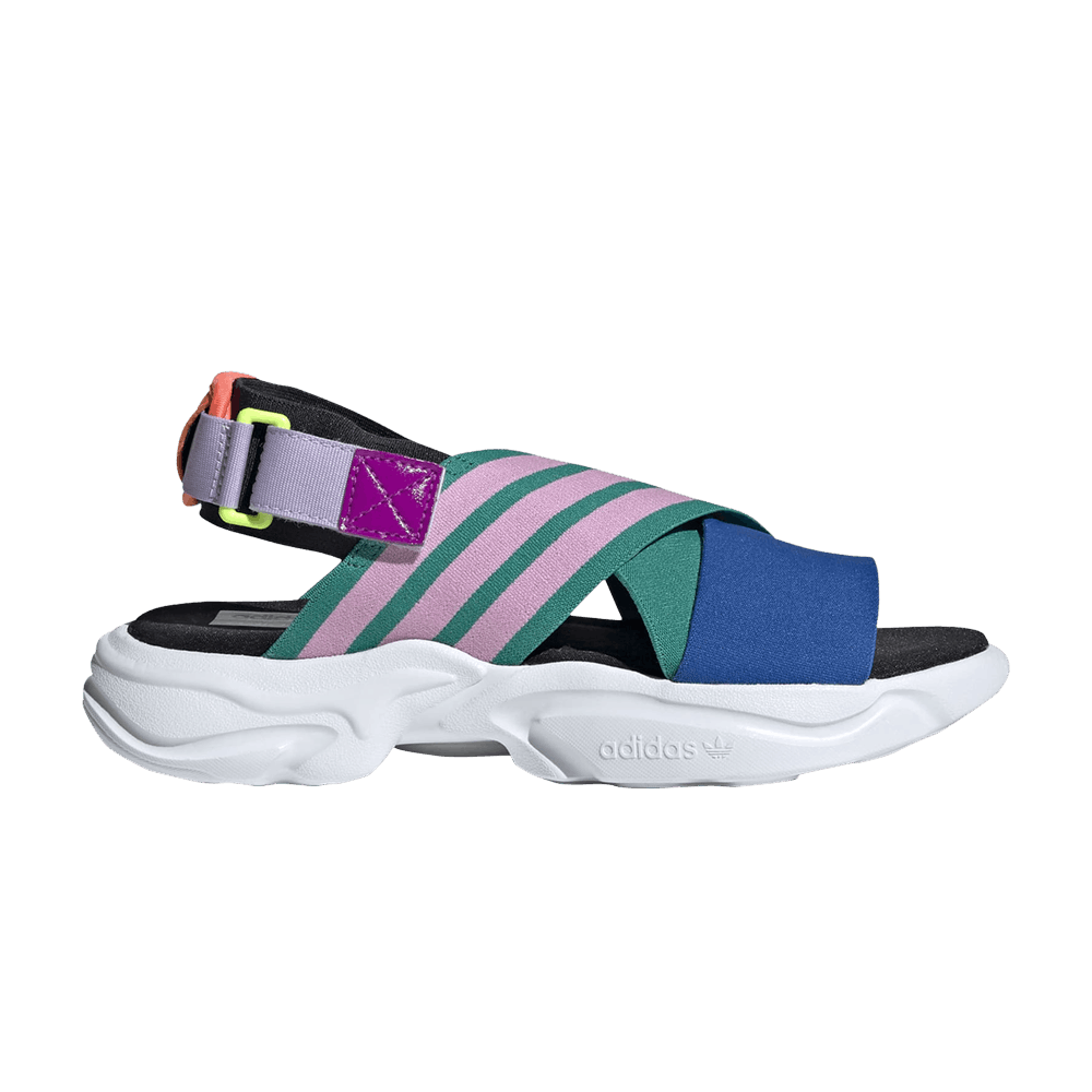 Adidas Wmns Magmur Sandal 'Glory Green Pink Blue'