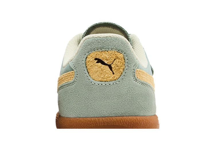 Кроссовки Puma Palermo Weathered 'Green Moon Sunny Yellow'