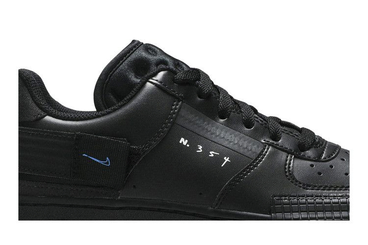 Кроссовки Nike Air Force 1 Type GS 'Black Photo Blue'
