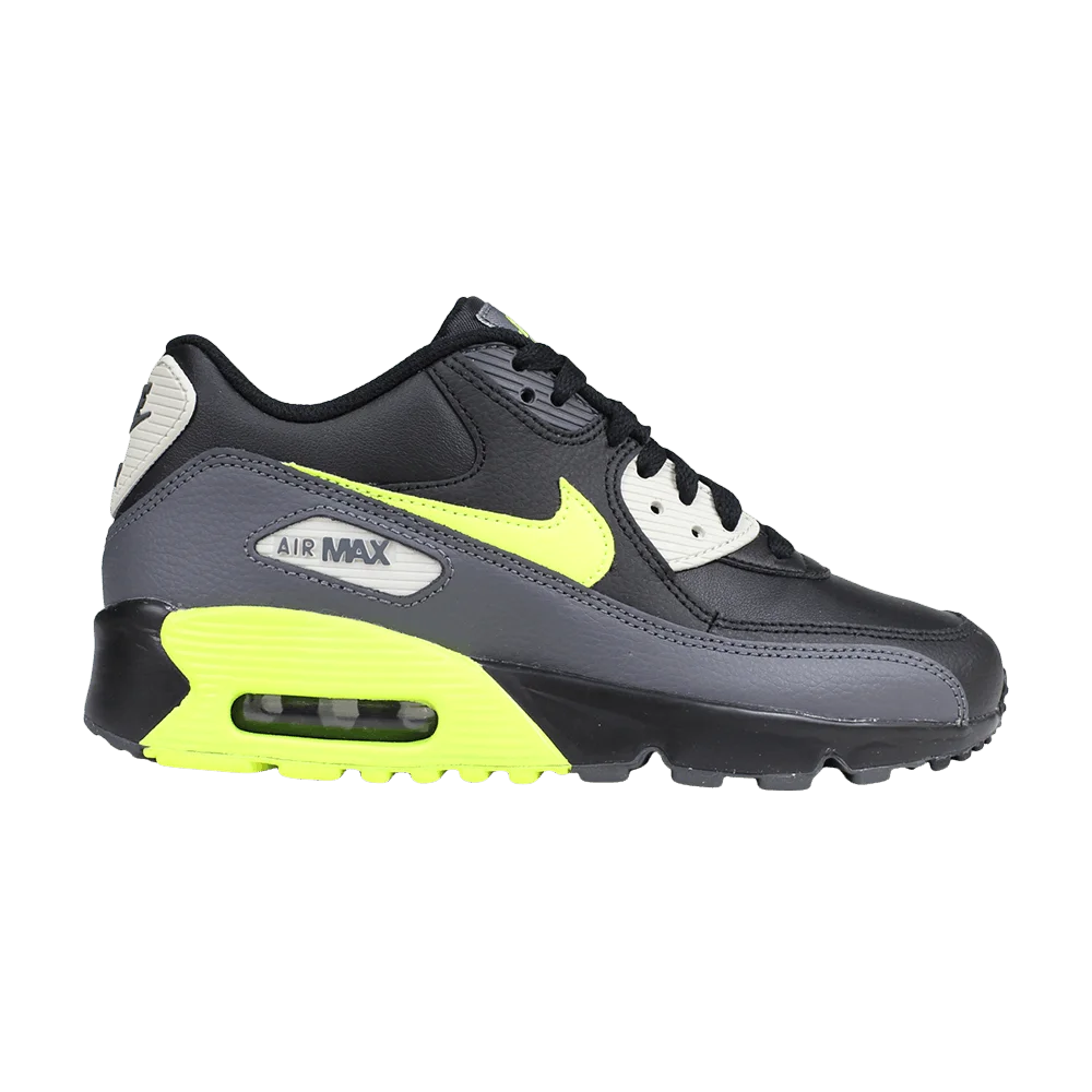 Кроссовки Nike Air Max 90 LTR GS 'Dark Grey Volt'