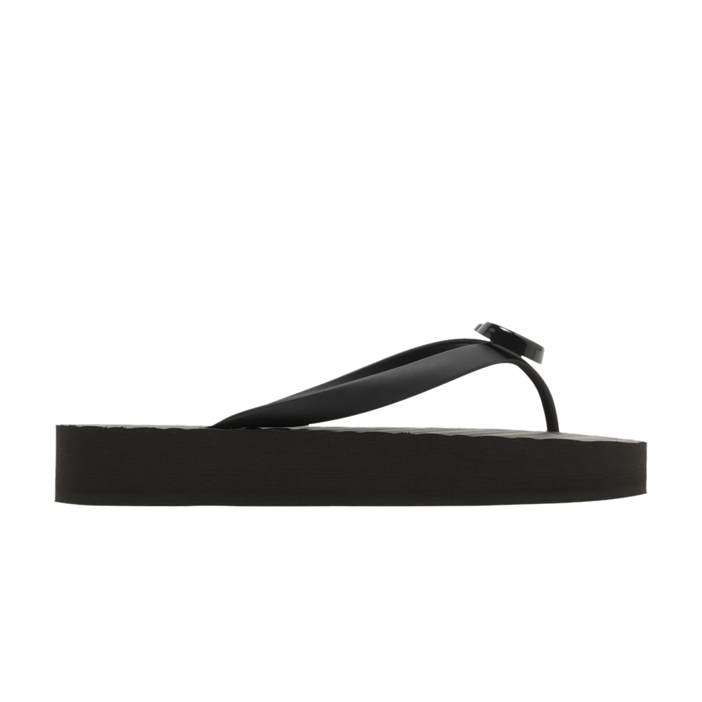 Сандалии Gucci Wmns Chevron Thong Sandal 'Black'