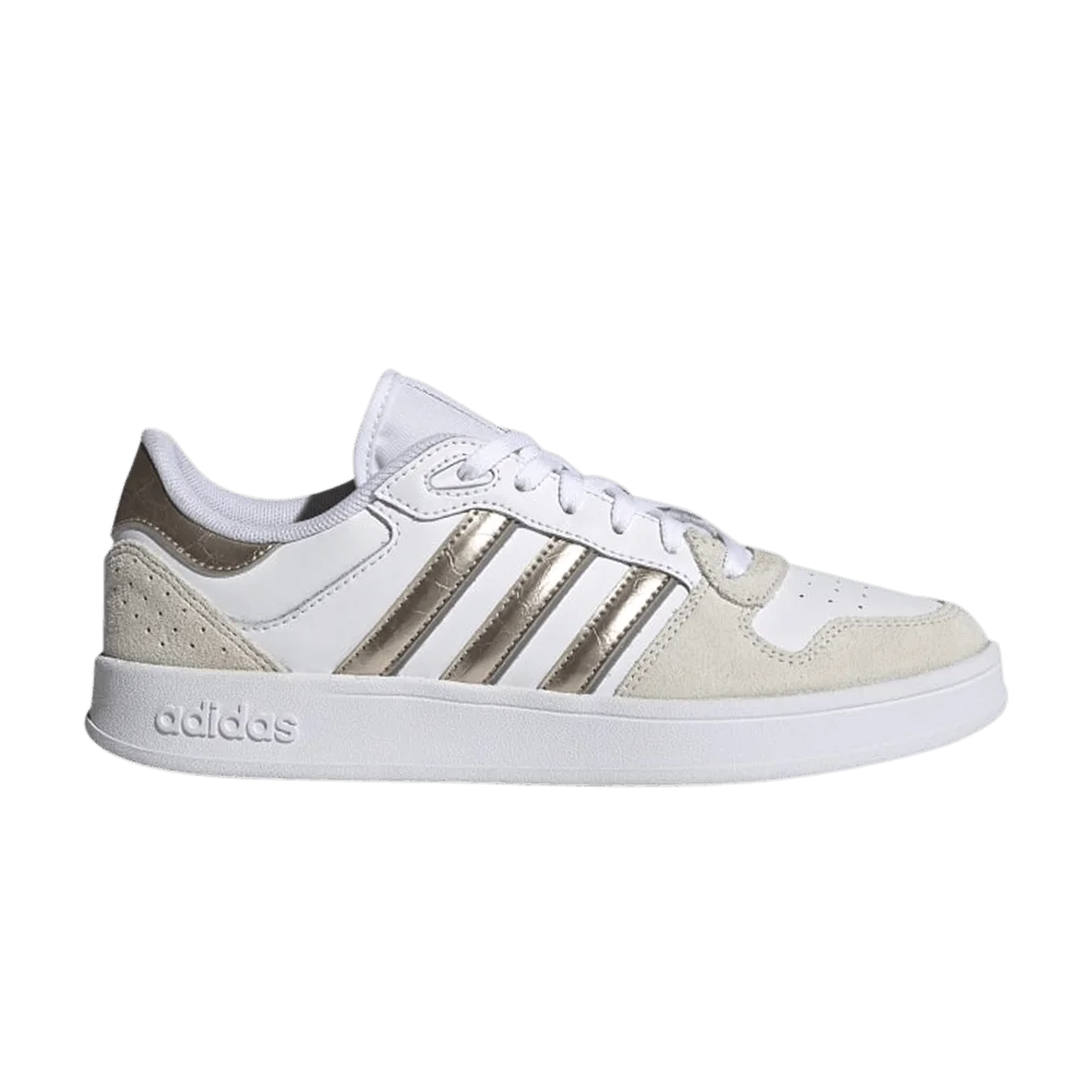 Krossovki-Adidas-Wmns-Breaknet-Plus-White-Champagne-Metallic