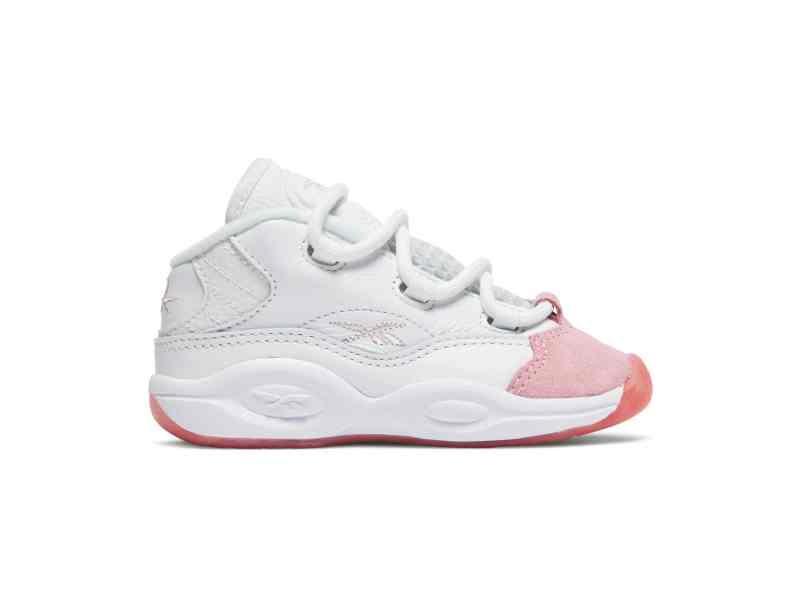 Кроссовки Reebok Question Mid Toddler Pink Toe