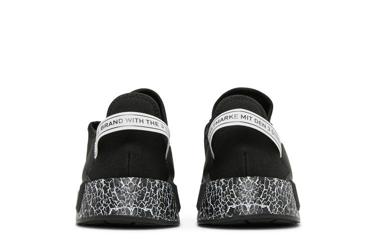 Кроссовки Adidas NMD_R1 V2 'Crackled - Black Carbon'